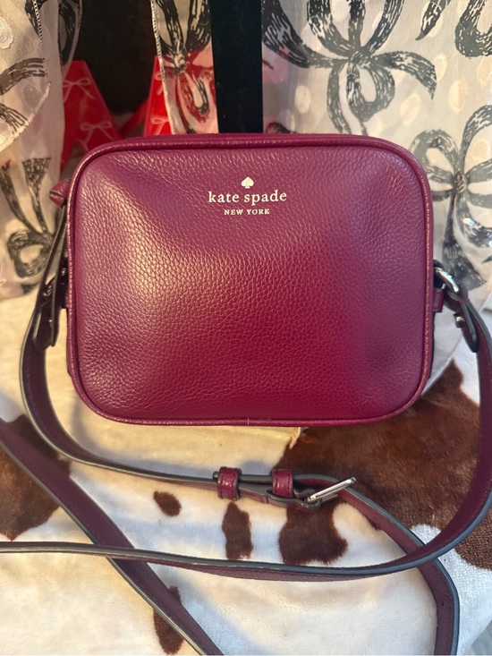 kate spade Handbags - kate spade Plum Leather Crossbody Bag